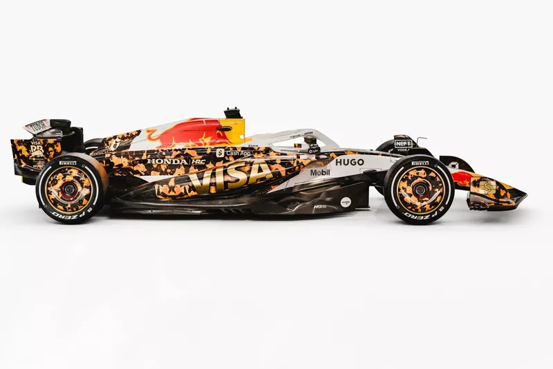 La livrée spéciale du Racing Bulls Team pour le GP des États-Unis