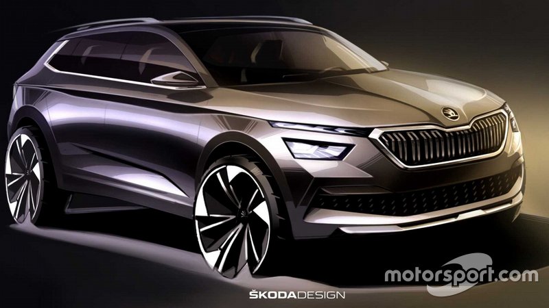 Тізер Skoda Kamiq 2019 року