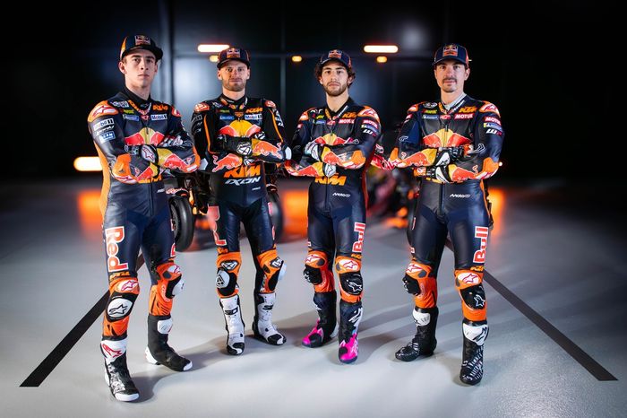 Pedro Acosta, Brad Binder, Red Bull KTM Factory Racing, Enea Bastianini, Maverick Viñales, Red Bull KTM Tech3