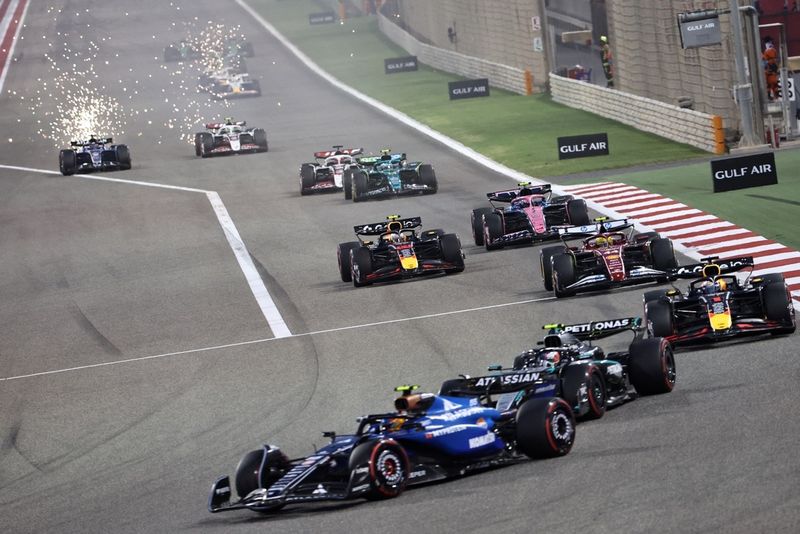 Inicio de la carrera