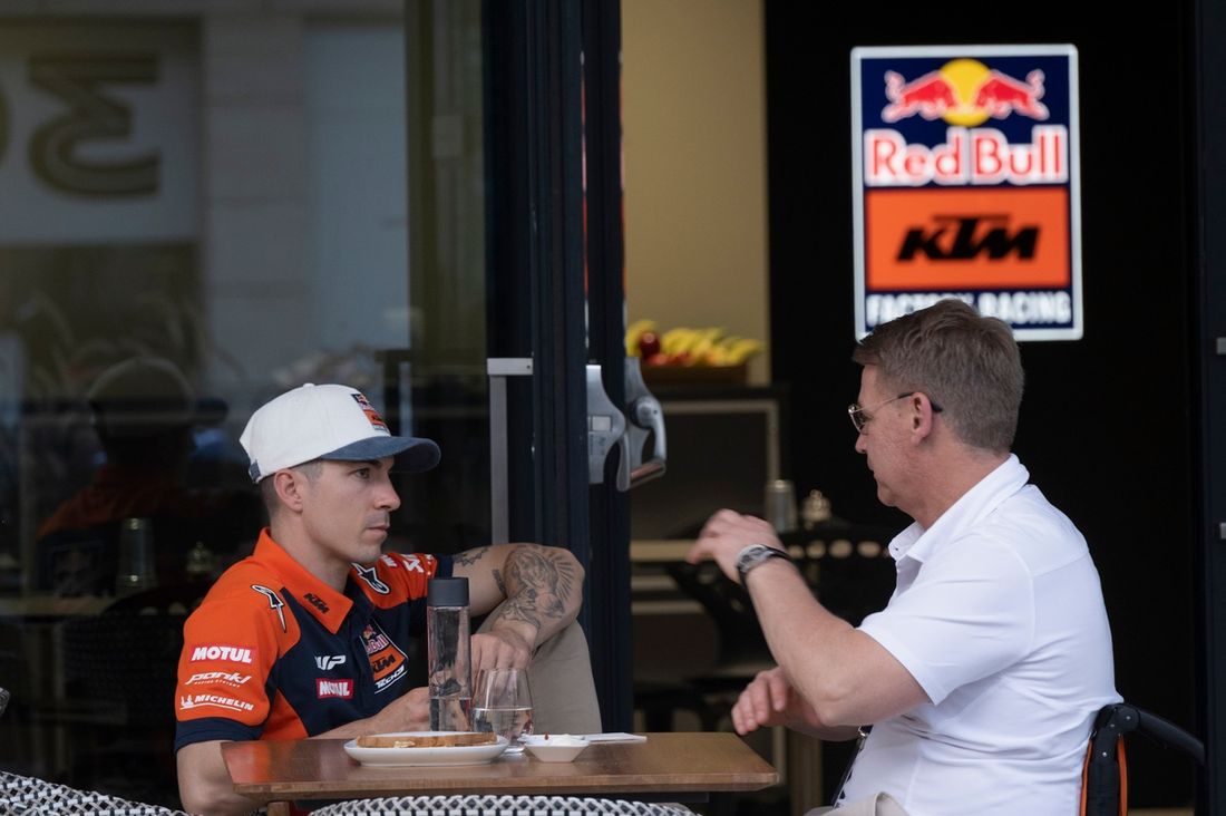 Maverick Viñales, Red Bull KTM Tech 3, Pit Beirer, KTM