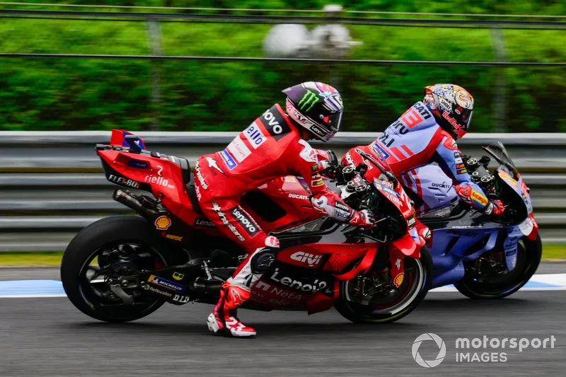 Enea Bastianini, Ducati Team, Marc Marquez, Gresini Racing