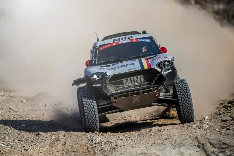 #222 X-Raid Mini JCW Team Mini : Guillaume De Mevius, Mathieu Baumel