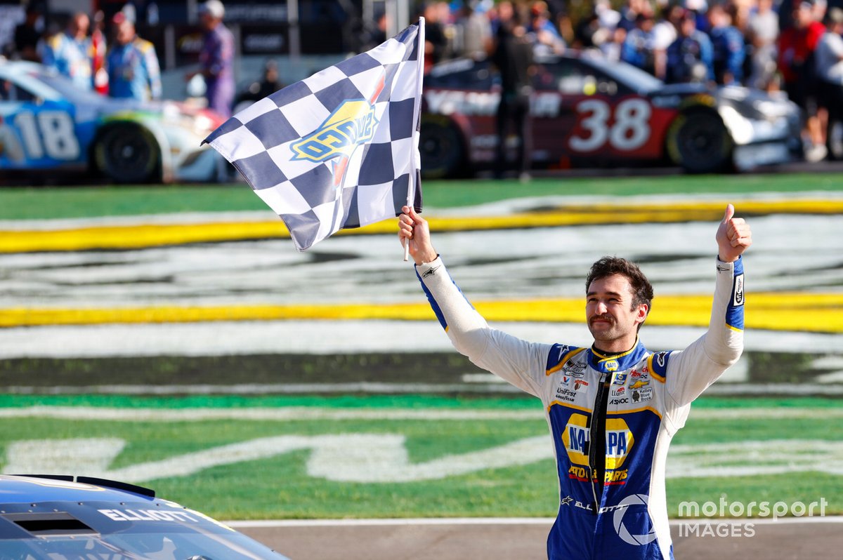 Chase Elliott comes full circle with NASCAR win at Atlanta Burning