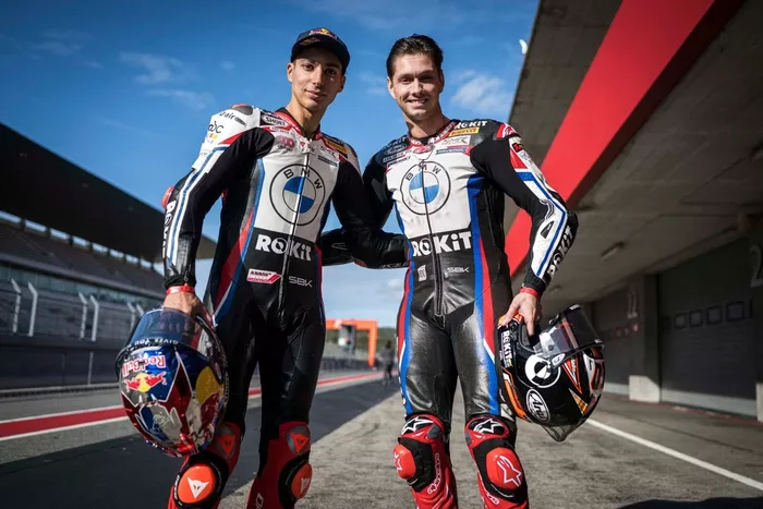 Toprak Razgatlioglu, Michael van der Mark, Equipo BMW Motorrad WorldSBK