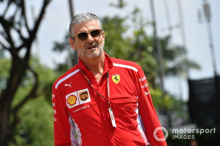 Maurizio Arrivabene, director de Ferrari
