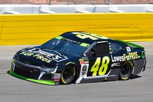 Jimmie Johnson, Hendrick Motorsports, Chevrolet Camaro Lowe's for Pros