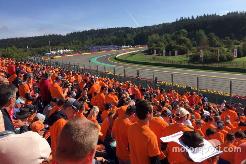 A Belga Nagydíj rajongói - F1 2018