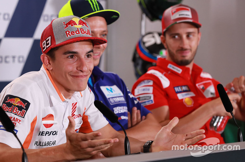 Валентино Россі, Yamaha Factory Racing, Марк Маркес, Repsol Honda Team