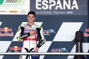 Eric Granado, LCR E-Team sur le podium