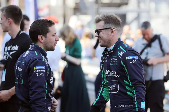 Robin Frijns, Envision Racing, Audi e-tron FE07, Nick Cassidy, Envision Racing, Audi e-tron FE07