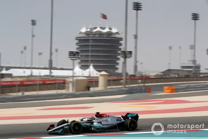 George Russell, Mercedes W13

