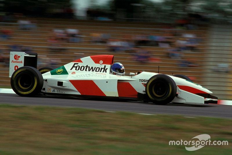 FOOTWORK アロウズ　鈴木亜久里号 美しきF1マシン：「速いが脆い……鈴木亜久里、予選トップ10常連に