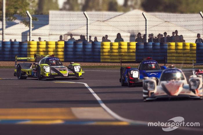 #4 Bykolles - Burst Esport Oreca 07 LMP2: Tom Dillmann, Esteban Guerrieri, Jernej Simoncic, Jesper Pedersen