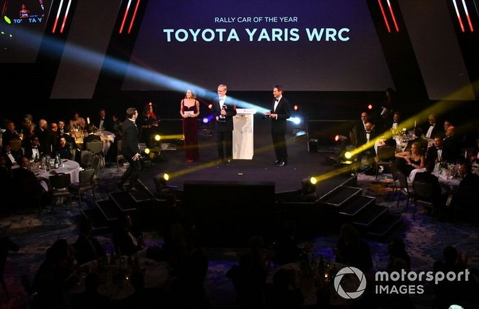 Entrega del premio al Coche de Rally del Año