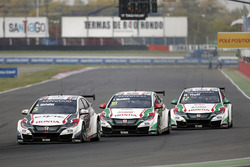 Norbert Michelisz, Honda Racing Team JAS, Honda Civic WTCC, Tiago Monteiro, Honda Racing Team JAS, H