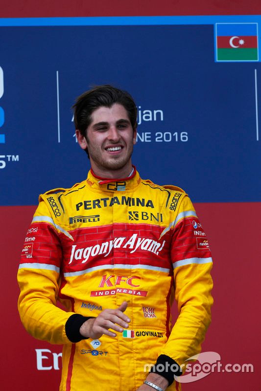 Race winner Antonio Giovinazzi, PREMA Racing 