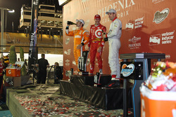 Scott Dixon, Chip Ganassi Racing Chevrolet, Simon Pagenaud, Team Penske Chevrolet, Will Power, Team