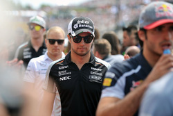 Серхіо Перес, Sahara Force India F1, на параді пілотів