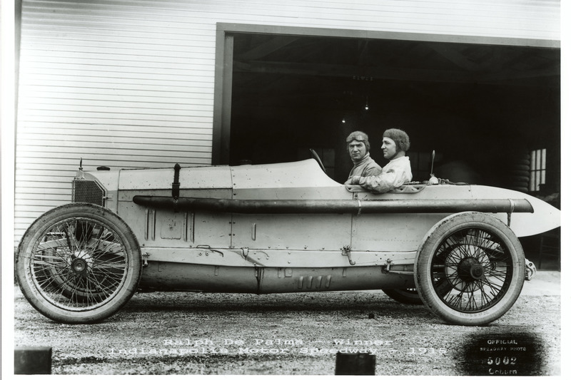 Race winner Ralph DePalma