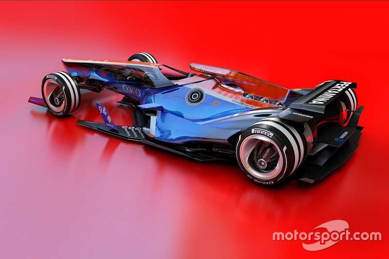 Manor Racing 2030 fantasy design