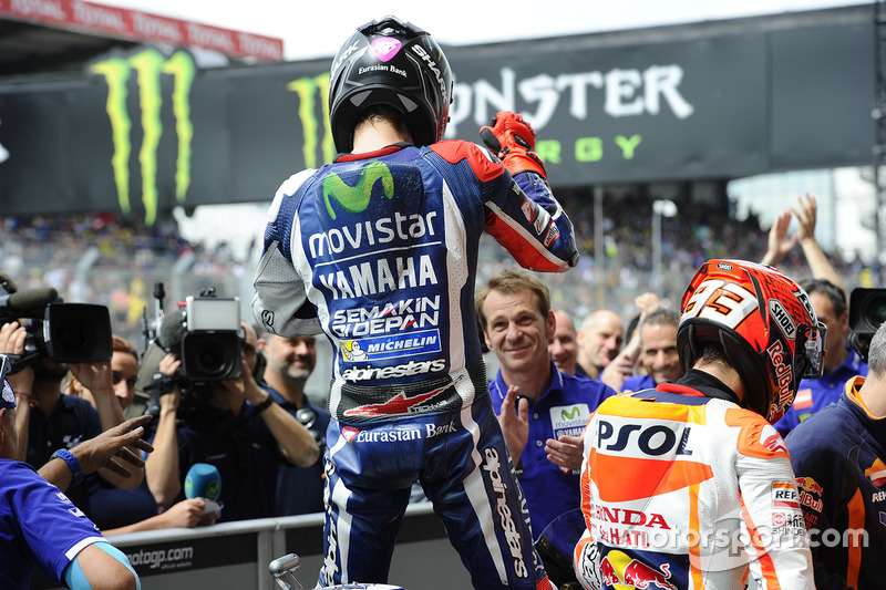 Pole, Lorenzo comemora o feito deste sábado