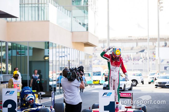 Ganador de la carrera Charles Leclerc, PREMA Powerteam