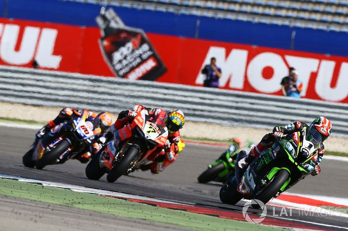 Jonathan Rea, Kawasaki Racing, Chaz Davies, Aruba.it Racing-Ducati SBK Team