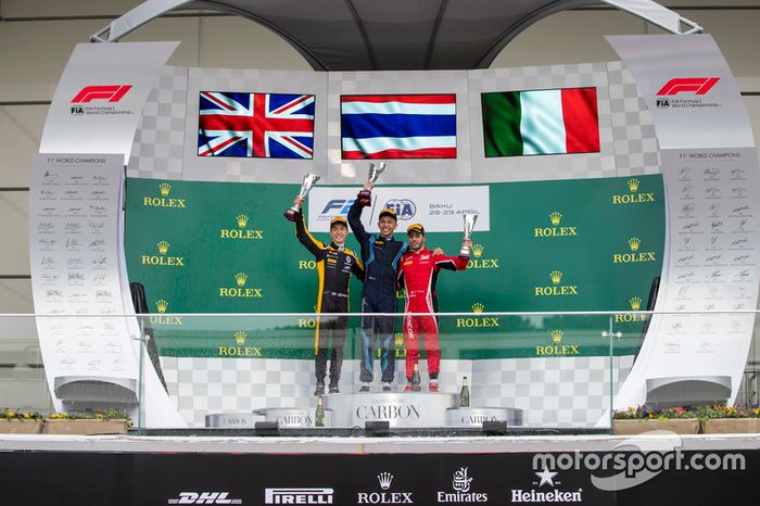 Jack Aitken, ART Grand Prix, Alexander Albon, DAMS, Antonio Fuoco, Charouz Racing System