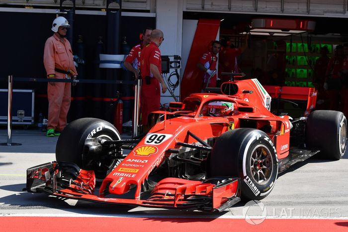 Antonio Giovinazzi, Ferrari SF71H
