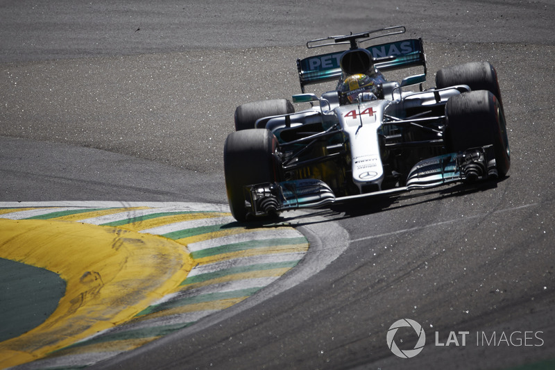 Hamilton is told that a podium is on the cards