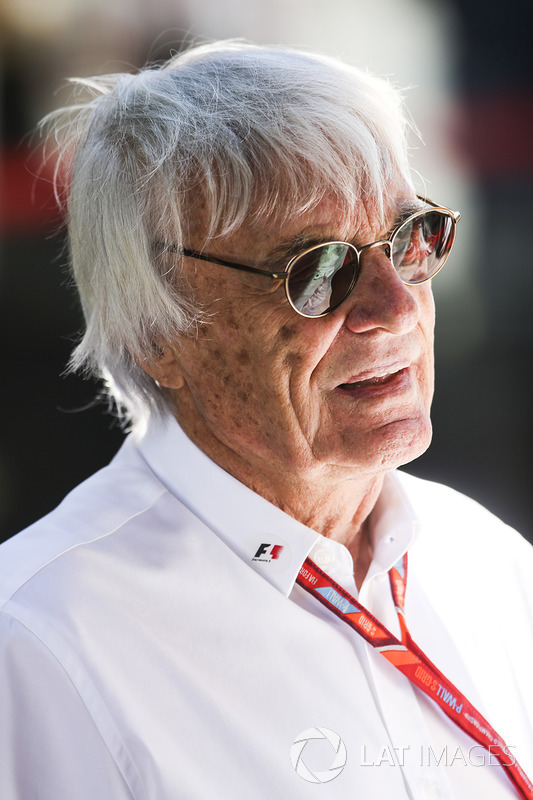 Bernie Ecclestone, président d'honneur de la Formule 1