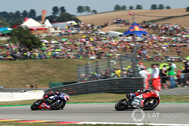 Andrea Dovizioso, Ducati Team, Maverick Viñales, Yamaha Factory Racing