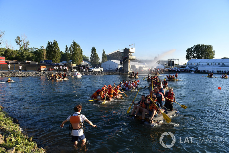 The raft race