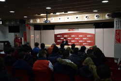 Frank Arthofer, F1 Director of Digital, talks about the launch of F1 TV during a Press Conference
