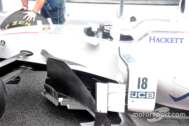 Williams FW40, yan görünüm