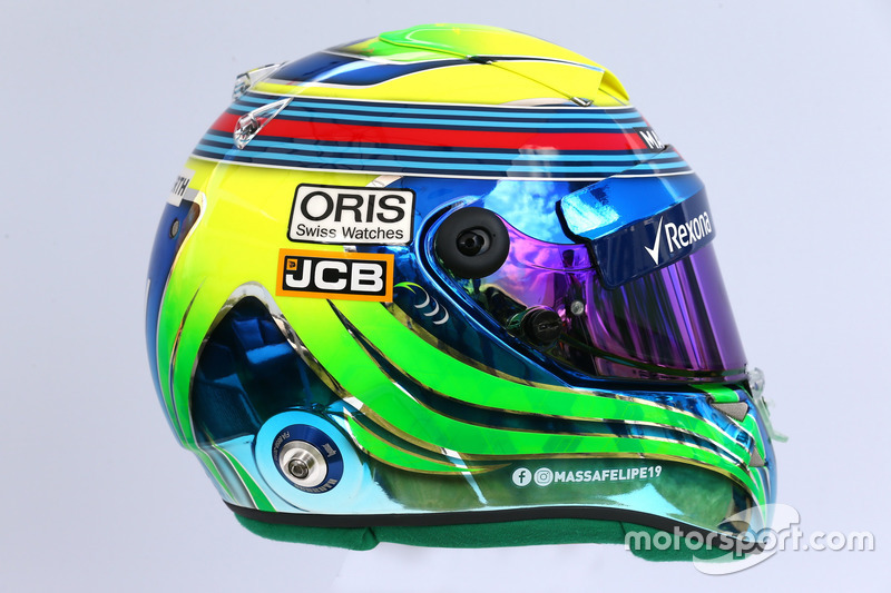 Le casque de Felipe Massa, Williams