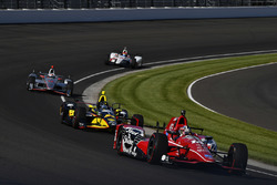 Graham Rahal, Rahal Letterman Lanigan Racing Honda, Sage Karam, Dreyer & Reinbold Racing Chevrolet,