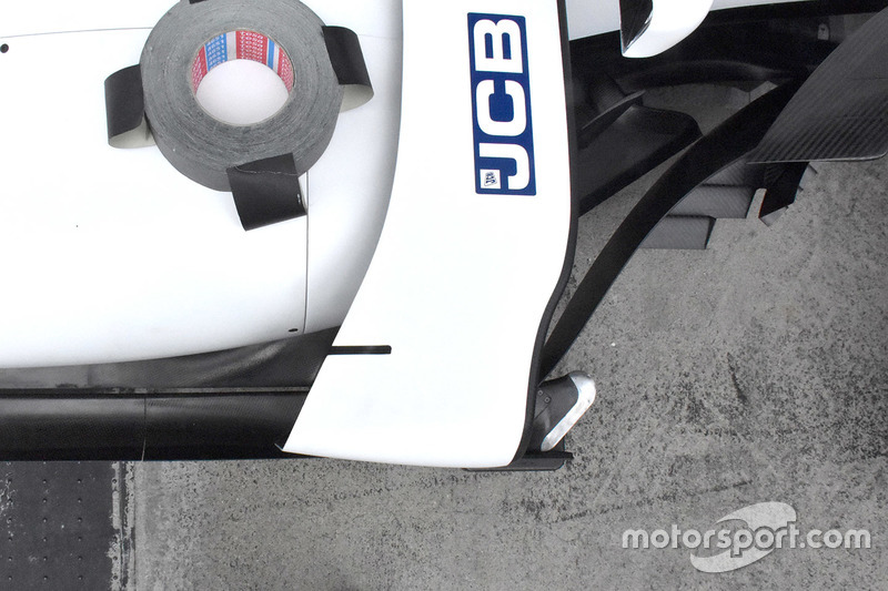 Pontons de la Williams FW40