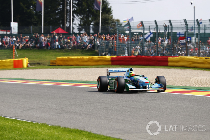 Мік Шумахер керує Benetton Ford B194