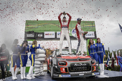 Les vainqueurs Kris Meeke, Paul Nagle, Citroën World Rally Team