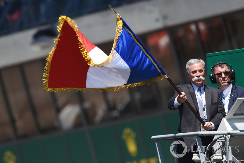 Chase Carey, Formel-1-Chef, startet die 24h Le Mans 2017