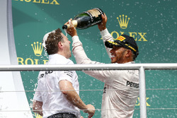 Podium: 1. Lewis Hamilton, Mercedes AMG F1