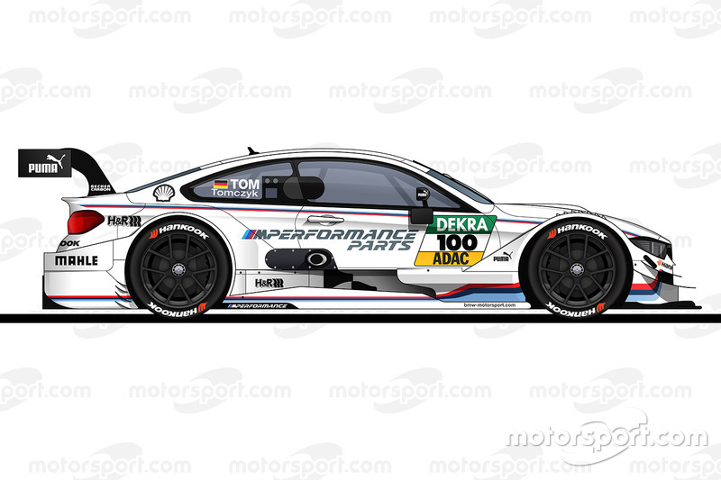 №100 – Мартин Томчик, BMW Team Schnitzer, BMW M4 DTM