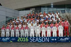 2016 WEC drivers group photo
