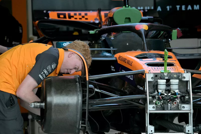 Voiture d'Oscar Piastri, McLaren