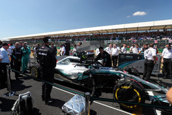 Lewis Hamilton, Mercedes AMG F1 in the grid