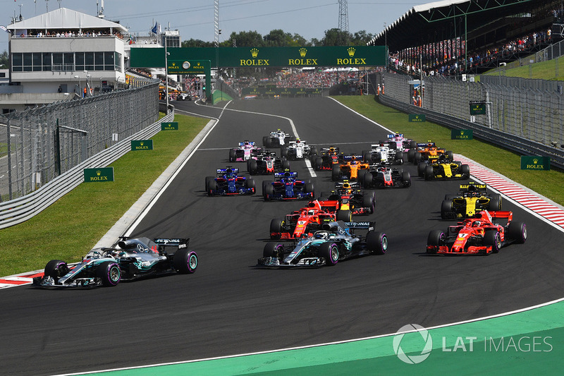 Aksi start GP Hongaria