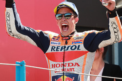 Podium: Race winner Marc Marquez, Repsol Honda Team