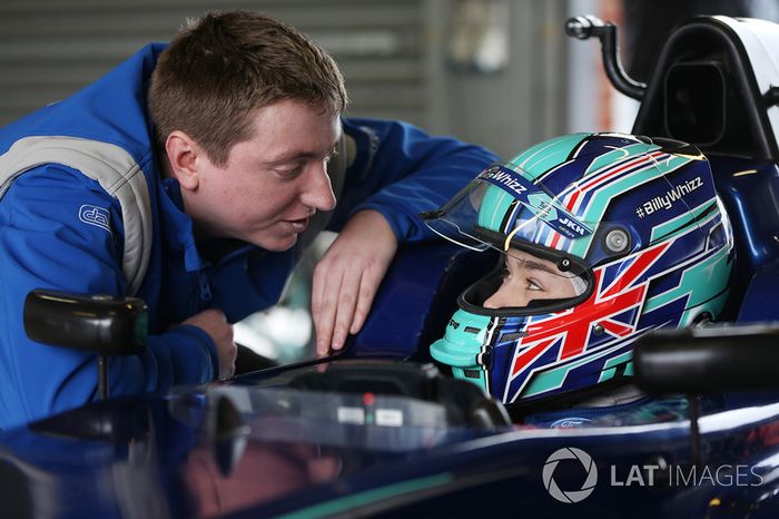 Billy Monger makes his single seater racing car comeback by testing a Carlin run MSV Formula 3 car